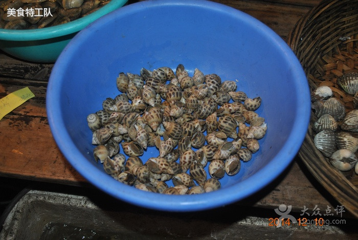 去哪儿攻略 你最聪明的旅行指南 特色:花螺 泥虫粥的配料 花蟹 海蚶