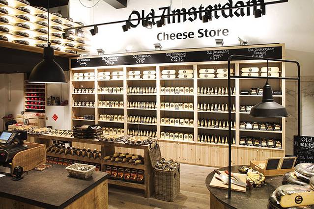 Old Amsterdam cheese store