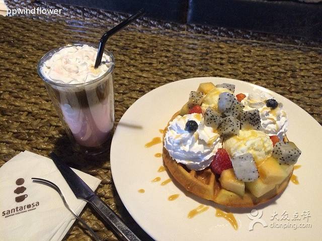 santarosa玫瑰咖啡