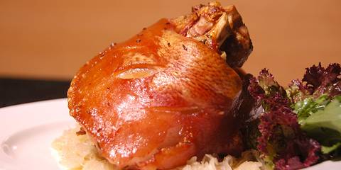 2019德国烤大猪肘,法兰克福特色美食,法兰克福