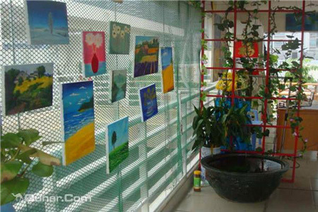 红栏休闲油画沙龙