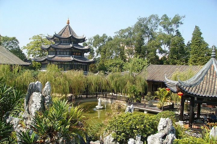 2019余荫山房位于广东省广州市番禺区南村镇