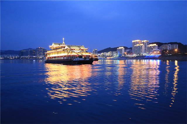 千岛湖夜游