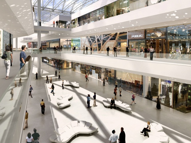 汇流区商业中心