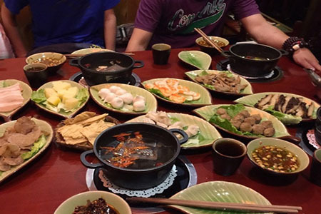 一叶一世界藏茶素火锅(环球中心店)