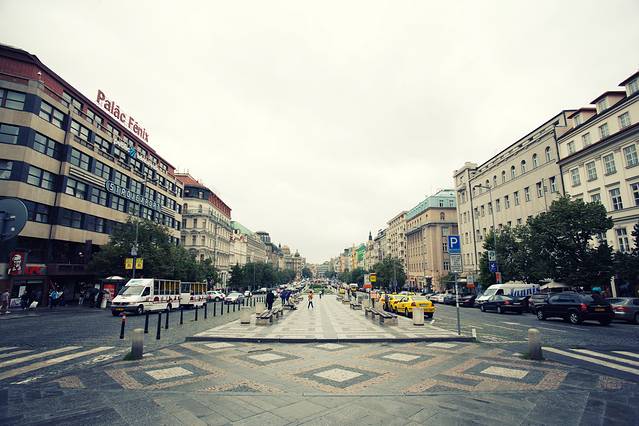Václavské náměstí street