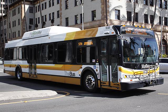 火奴鲁鲁公交车