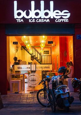 Bubbles Tea and Ice Cream