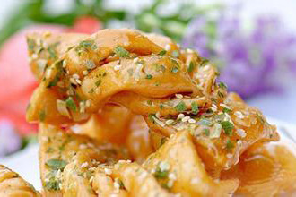 进发香葱蜜麻花