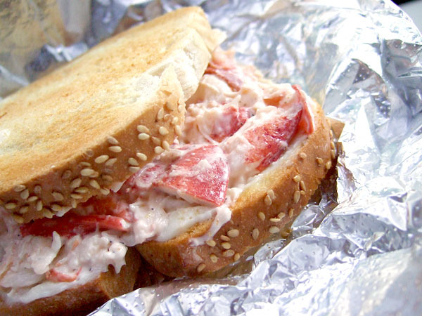 Alive and Kicking Lobster