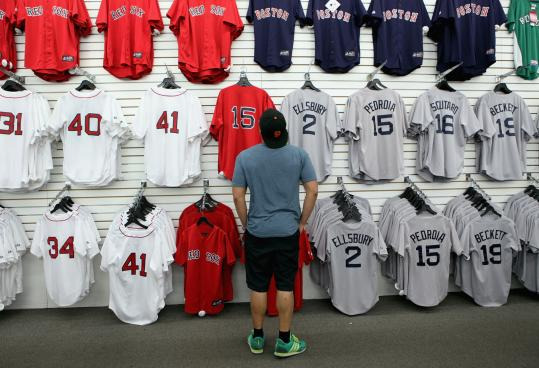 波士顿红袜队纪念品店