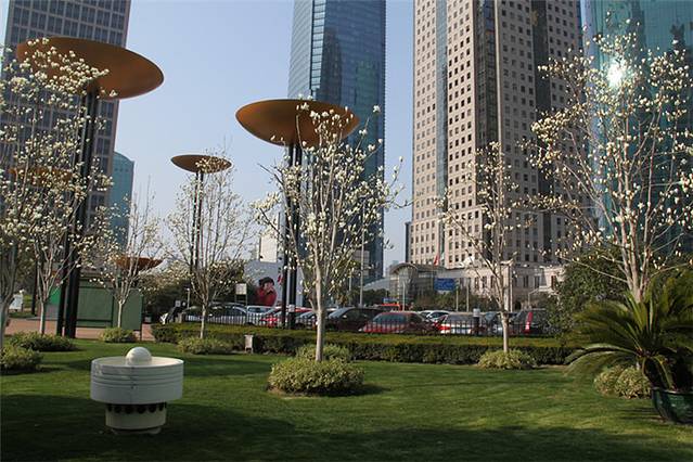 陆家嘴中心绿地