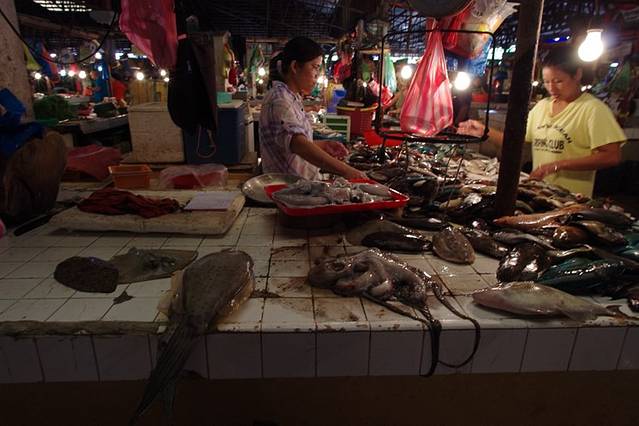 薄荷岛海鲜市场