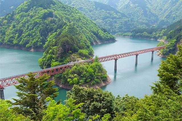 —奥大井湖上站