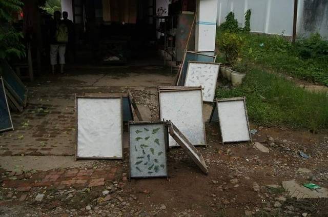 琅勃拉邦造纸村