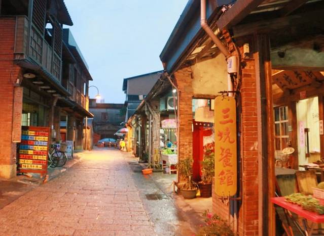 三坑仔老街(三坑百年古庙老街)