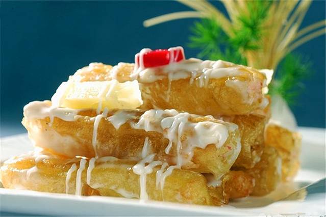 万松园美食一条街