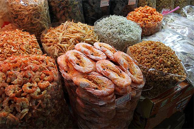 南麂岛码头海货市场