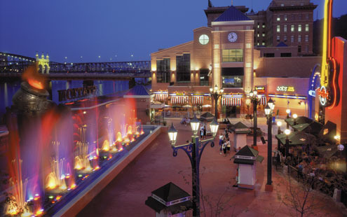 音乐喷泉 Station Square