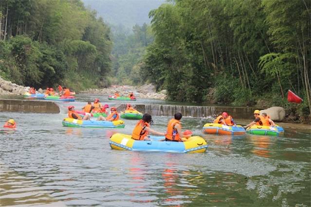 五指峰大峡谷漂流
