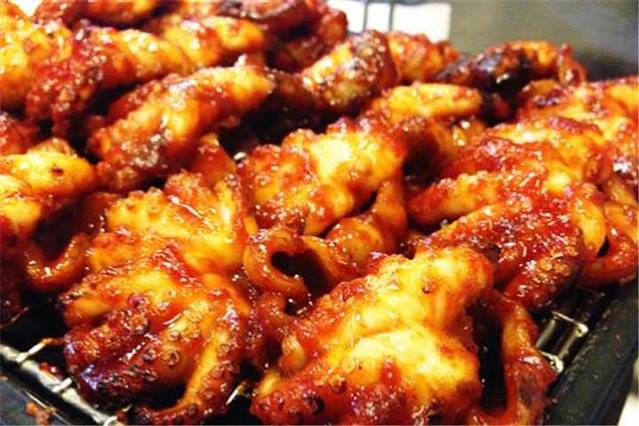 弘大辣烤小章鱼