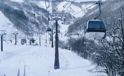 白马村地区滑雪场