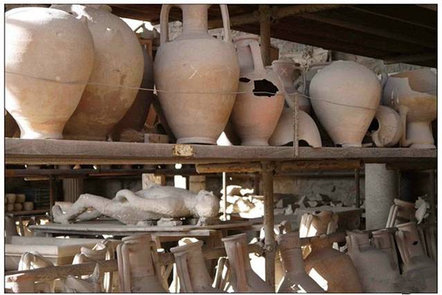 庞贝陶罐及末日遗骸者陈列室