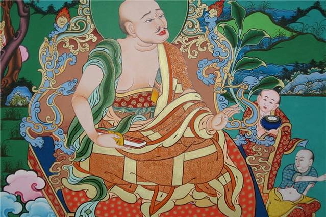 热贡传统技艺唐卡展销店