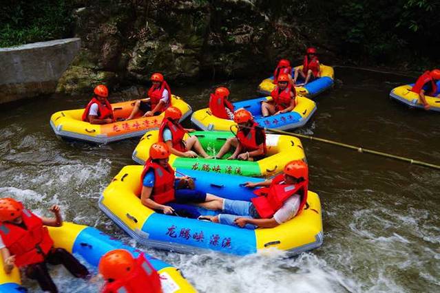 清远龙腾峡漂流