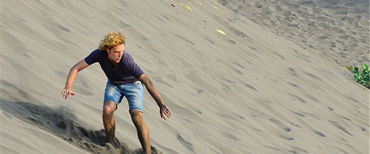 sandboarding gumuk pasir谁可曾想过,就在海边的小