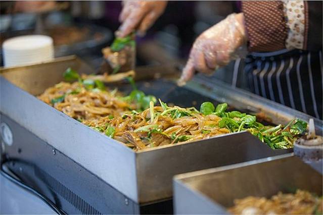 东方盐湖城美食街