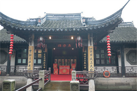鲁迅笔下风情园戏台