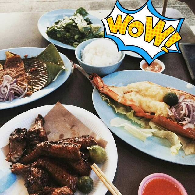 东海岸人工湖美食村