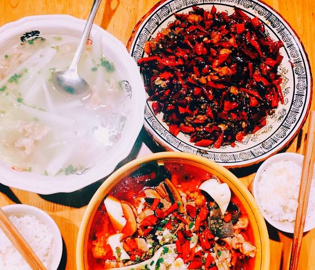 盛天毛血旺非遗美食(国泰广场店)