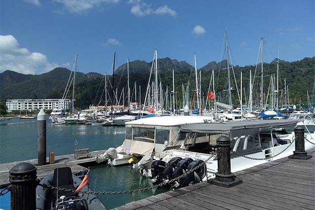 兰卡威瓜镇码头