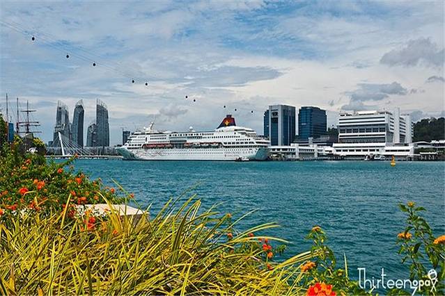 圣淘沙跨海步行道