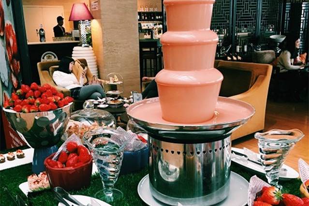 北辰洲际酒店大堂吧