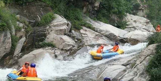 神堂关峡谷漂流