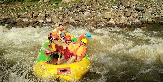 王屋山原始森林漂流