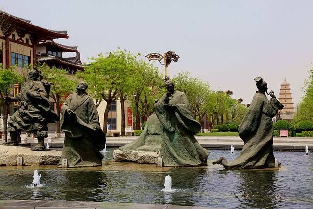 大雁塔文化休闲景区-南广场