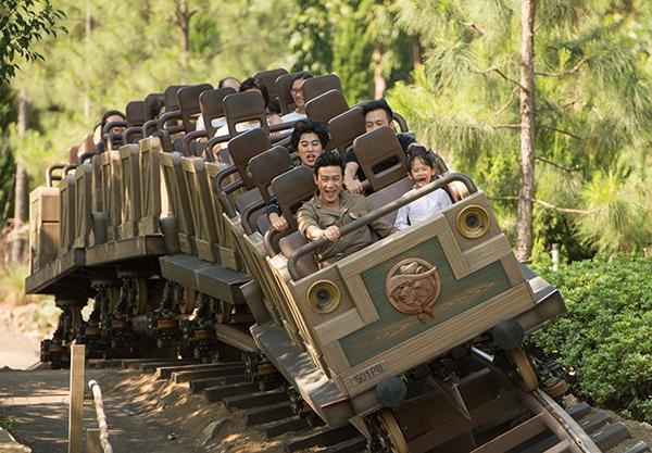 灰熊山极限过山车