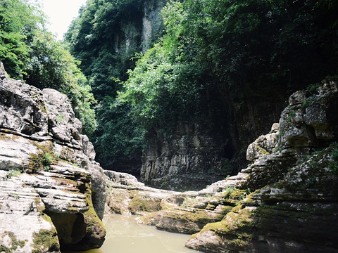 利川清江古河床旅游景点图片