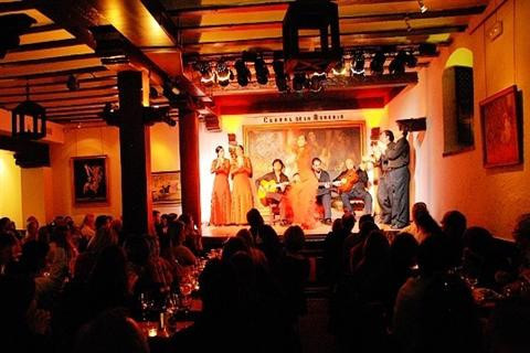 马德里Corral de la Morería弗拉明戈表演