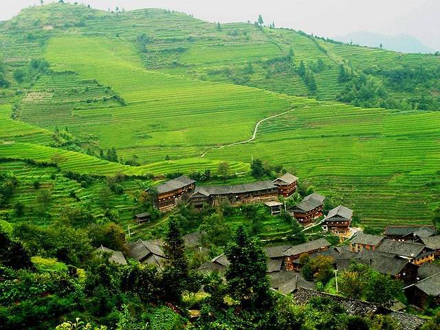 龙脊大瑶寨梯田观景区