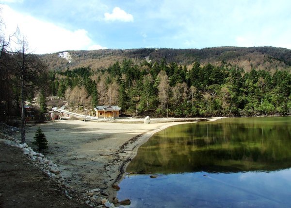 康定情歌(木格措)风景区-七色海