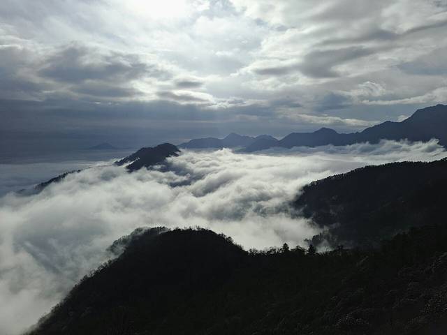 西岭雪山大飞水景区-观云台