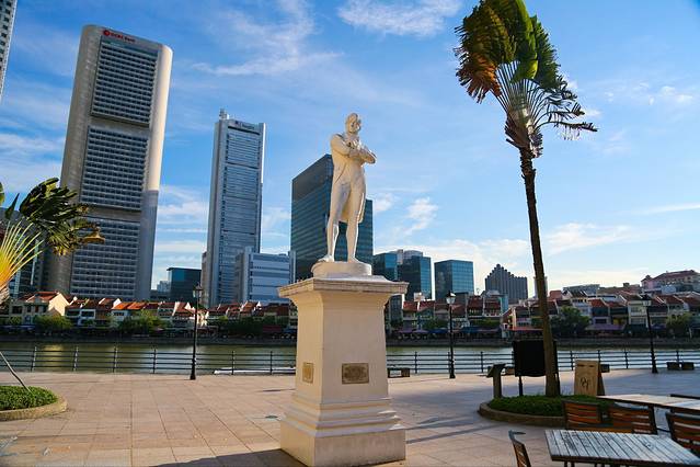 莱佛士爵士登岸遗址