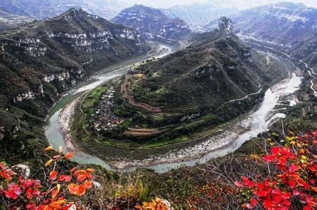 李寨乡土岭村晋城第一湾景区