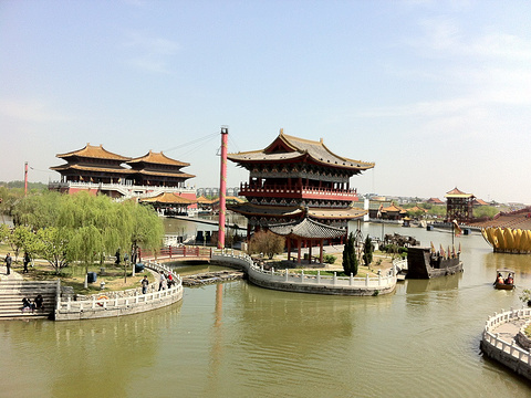 清明上河園賞菊花旅遊景點圖片