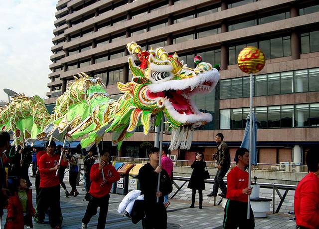 香港龙狮节